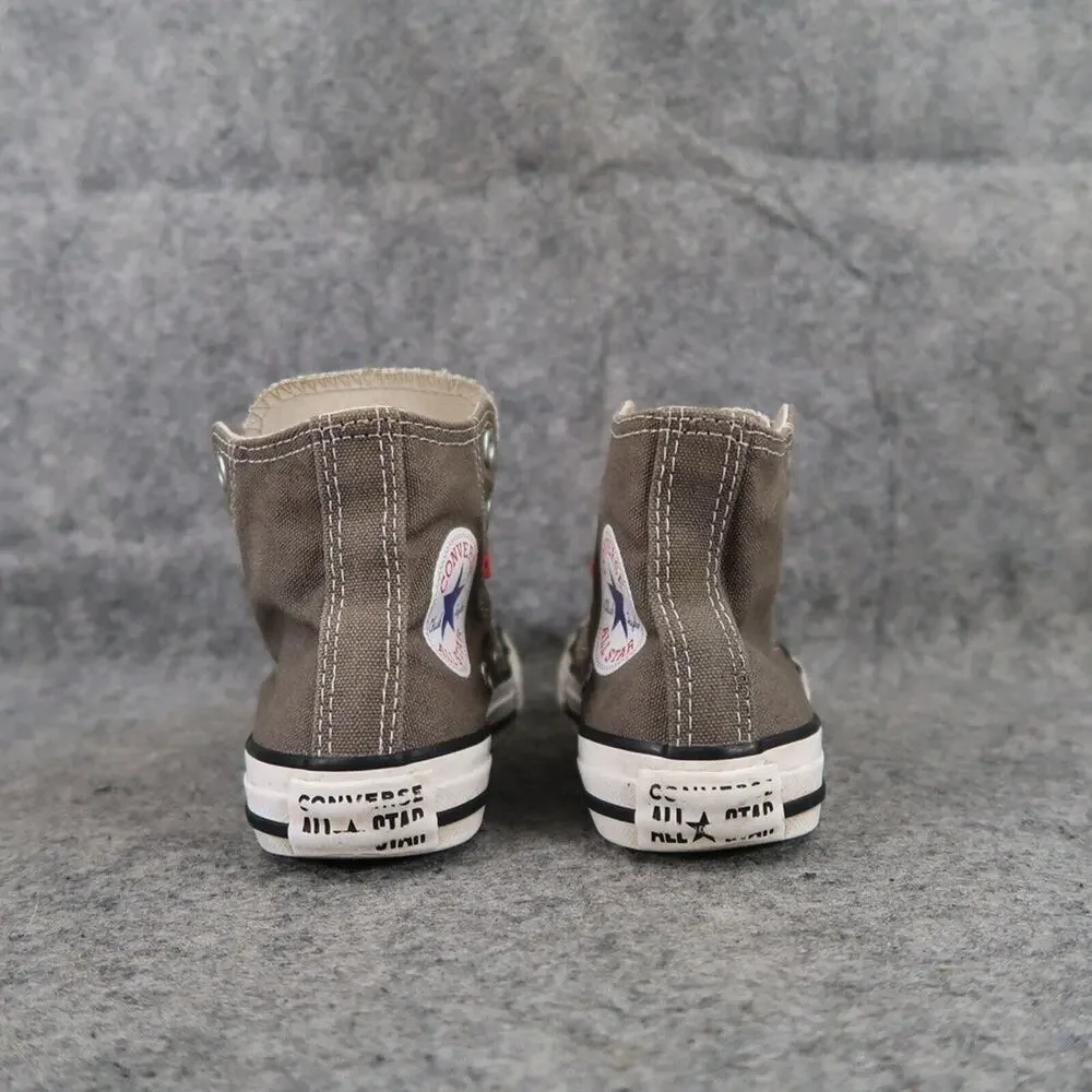 Converse Shoes Kids 11 Sneakers Chuck Taylor Hi Top All Star Classic Canvas Grey